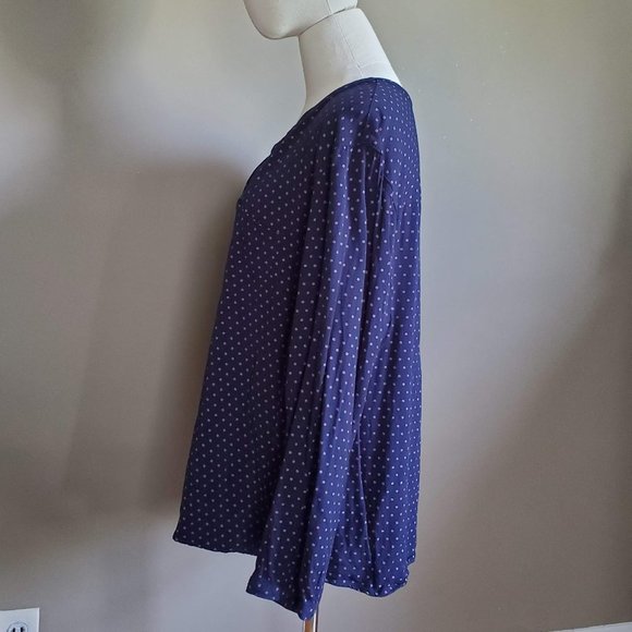 Long Sleeve GAP Factory XL Printed Blouse - Picture 8 of 8